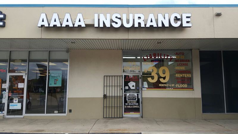 a sign above a store